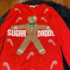 Oversized ugly Christmas sweater
